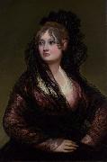 Portrait of Dona Isabel de Porcel (mk08) Francisco de Goya